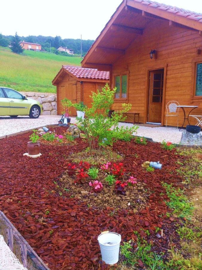 Chalet Charmant A Dausse Avec Piscine Et Jardin Exterior foto